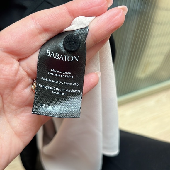 Babaton Black and Nude Top - Picture 3 of 4